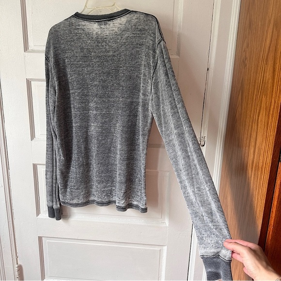 J. America Men’s Vintage Zen Waffle Knit Thermal Shirt Lg Long Sleeve Cotton - Picture 13 of 15